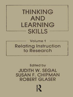 cover image of Thinking and Learning Skills